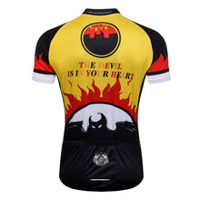 Load image into Gallery viewer, Thriller Rider Sports Bicycle Clothing Mens Cycling Jersey Short Sleeve(The Devil is in Your Heart)
