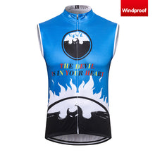 Load image into Gallery viewer, Thriller Rider Sports Bicycle Clothing Mens Cycling Vests Windproof Sleeveless(The Devil is in Your Heart)
