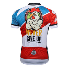 Load image into Gallery viewer, Thriller Rider Sports Bicycle Clothing Mens Cycling Jersey Short Sleeve(Never Give Up)
