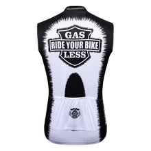 Load image into Gallery viewer, Thriller Rider Sports Bicycle Clothing Mens Cycling Vests Sleeveless(Gas Sucks Ride a Bike)
