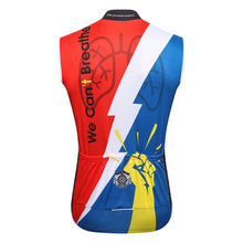 Load image into Gallery viewer, Thriller Rider Sports Bicycle Clothing Mens Cycling Vests Sleeveless(We Can&#39;t Breathe)
