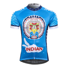 Load image into Gallery viewer, Thriller Rider Sports Bicycle Clothing Mens Cycling Jersey Short Sleeve(Indian)
