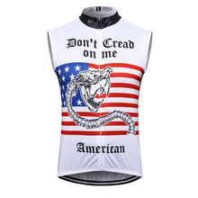 Load image into Gallery viewer, Thriller Rider Sports Bicycle Clothing Mens Cycling Vests Sleeveless(Don&#39;t Cread on Me)
