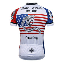 Load image into Gallery viewer, Thriller Rider Sports Bicycle Clothing Mens Cycling Jersey Short Sleeve(Don&#39;t Cread on Me)
