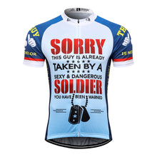 Load image into Gallery viewer, Thriller Rider Sports Bicycle Clothing Mens Cycling Jersey Short Sleeve(You Have Been Warned)
